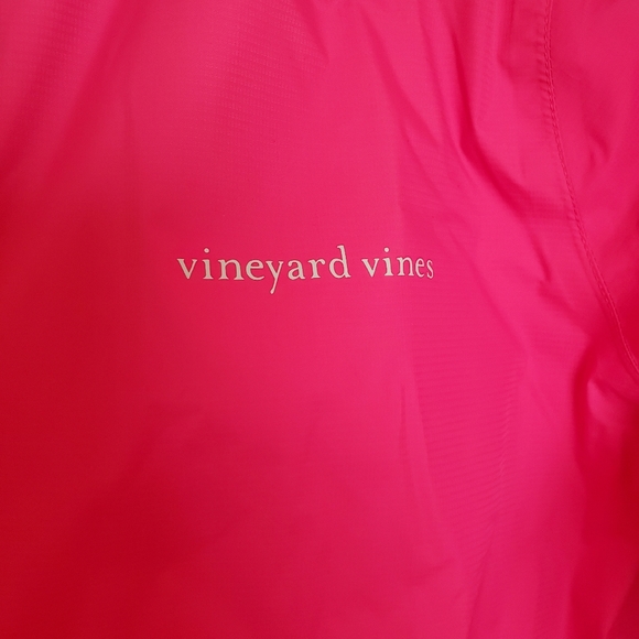 Vineyard vines women's pink rain jacket/coat - Picture 8 of 12